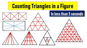 Counting Number Of Triangles In A Figure Best Trick To Count Number Of Triangles Math Tricks Youtube Triangle Math Math Tricks Maths Puzzles