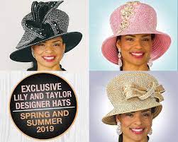 Exclusive Lily And Taylor Designer Hats Spring And Summer 2019 Hat Designs Hats Lily