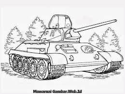 Aneka gambar mewarnai 10 gambar mewarnai mobil lamborghini untuk anak paud dan tk. Sketsa Gambar Tank Page 1 Line 17qq Com