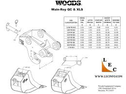 Wain Roy Xls Coupler Systems Up To 16000lb 1 4 Yd Backhoe