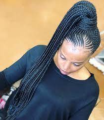 Latest Ghana Weaving Styles 2019 Top 20 Best Ghana Weaving Shuku Hairstyles To African Hair Braiding Styles Braided Hairstyles Easy African Braids Hairstyles