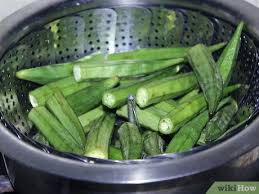 Put canning funnel on the jar. How To Freeze Okra With Pictures Wikihow