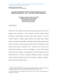· orang melayu menyangka jepun akan memerintah tanah melayu lebih daripada british tetapi tanggapan mereka salah. Pdf Sejarah Pendidikan Negara Brunei Darussalam Era Pendudukan Jepun 1941 1945