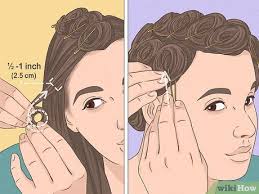 The answer is pin curls. 3 Ways To Create Pin Curls Wikihow