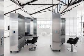 Opening hours for hair salons near your location. Usfin Atelier Genderless Hair Salon By George Livissianis Yellowtrace