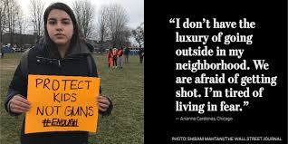 Thousands Join March For Our Lives Protests Against Gun Violence Wsj
