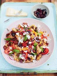 Jamie Oliver S Sausage Panzanella Koken Italiaanse Keuken Eten