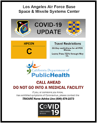 Covid negative report through rtpcr/cbnaat/truenat is valid. Los Angeles Air Force Base Covid 19