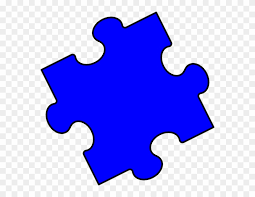 Puzzle piece blue four problem solution solve together cooperation synergy partnership. Blue Puzzle Piece Clipart Png Download 1182887 Pinclipart