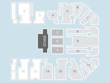 Genting Arena Seating Plan