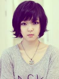 Pony's rose gold chin bob. Korean Short Hairstyles Female 2020