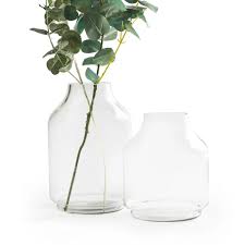 Tall Epur Glass Vase Transparent La Redoute Interieurs La Redoute Glass Vase Vase Glass
