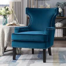 Lapis Accent Chair Blue Blue Accent Chairs Accent Chairs Accent Chairs For Sale