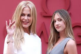 Nicole Kidman's Daughter Sunday, 16, Makes Rare Red Carpet Appearance