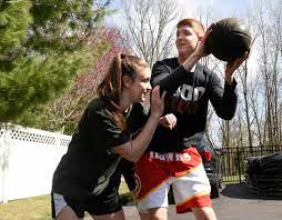 So, with plenty of free time now on his hands, kevin huerter did what so many of us have been doing the last few months: For Nba S Kevin Huerter And Family Game Day Is In The Driveway