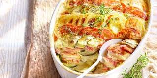 Le Gratin Du Sud Pommes De Terre Courgettes Et Tomates Olivettes En Video Recette Cuisine Recette Gratin