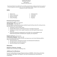 Great examples of a nursing resume summary. Important Nursing Skills For Your Resume