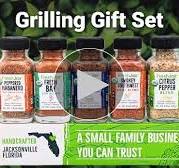 FreshJax Hot & Spicy Seasoning Gift Set | 5 Sampler Sized Organic Hot & Spicy Seasoning Set | Grilling Christmas Gifts for Men | Spices and Seasonings ...