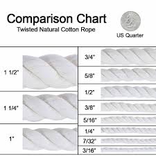Sgt Knots Twisted Cotton Rope 1 2 Inch All Natural Biodegradable Cord No Bleach Or Dyes High Strength Low Stretch Diy Projects Crafts