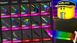 If you have any suggestions on something that should be changed please feel free to comment them, it will help a lot with making sure the values are as accurate as possible. Roblox Mm2 Darkbringer Murder Mystery 2 Neu Knife Messer Gun Item Pistole Waffe Eur 2 99 Picclick De