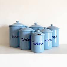 These kitchen towels and dishcloths will stay fresh, use after use and wash after wash. French Vintage Enamel Canisters French Kitchen Canisters French Enamelware Canisters Vintage Canister Set Of 6 French Blue Enamel