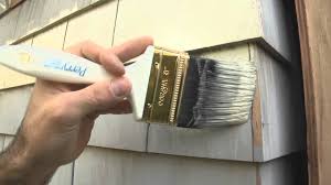 For interior painting of cedar see 2i and 2e/i. How To Prime Cedar Siding To Control Bleeding Tannins And Other Staining Problems Youtube