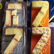 Pin By Diann Shamsabadi On Elize 7th Birthday Cakes Cake Shapes 7 Cake