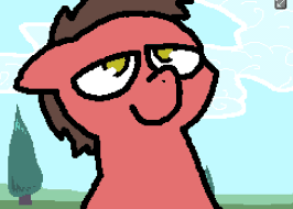 2133459 - safe, oc, oc only, oc:big brian, pony, banned from equestria  daily, spoiler:banned from equestria daily 1.5, gif, non-animated gif,  smiling, solo, this will end in pain - Derpibooru