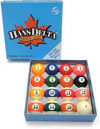 This option won't work for most people, given that doorways are too small to fit most pool tables through. Amazon Com Han S Delta Deluxe Pool Table Billiard Ball Set Regulation Size 2 1 4 Sports Outdoors