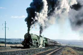 Night Mail To Dubbo Lner Class A3 4472 The Flying Scotsman And 3801 Climb Raglan Bank Heading Back To Sydney Main West Nsw 12th June 1989 Train Pictures Flying Scotsman Locomotive