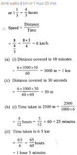 Selina Maths For Class 6 Icse Solutions Chapter 17 Idea Of Speed Distance And Time 14 In 2020 Sped Math Mathematics Math Tricks
