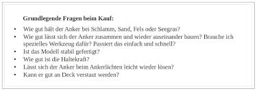 Viele loben den jambo anker , in tests schneidet er aber immer eher mittelmäßig ab. Welchen Anker Fur Welches Boot Eine Entscheidungshilfe 12seemeilen De12seemeilen Logbuch