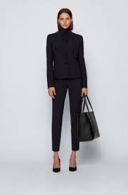 Ideale per un look elegante, formale e da cerimonia. Vestiti Da Donna Grigio Hugo Boss