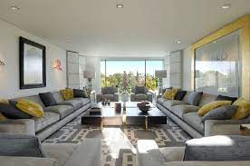 How To Decorate Large Living Room Long Living Room Sitting Room Design Big Living Rooms