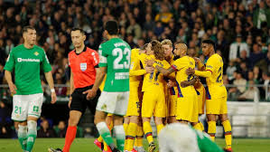 Lionel messi made a difference off the bench while trincao struck a brilliant goal to settle an absorbing game against real betis.catch the latest. La Liga Real Barca Recover From Cup Exits With League Wins Orissapost