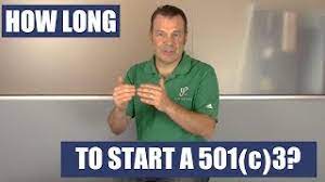 The nonprofit i helped start had to wait 18 months to. How Long Does It Take To Start A 501 C 3 Nonprofit Video Inp