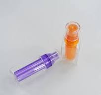 100 Ml Dual Chamber Cosmetic Plastic Bottle Double Tube Lotion Pump Bottle  for Skincare