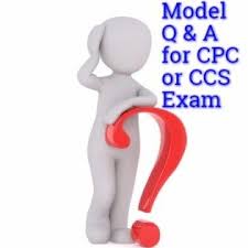 Model Question And Answers For Medical Coding Cpc Exam 2019 Medical Coding Coding Certification Medical Coding Certification