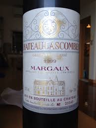 Chateau Lascombes 1999 Margaux Vin Millesime Vin Bouteille