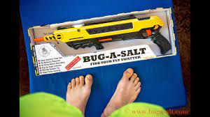 Salt makes the product safe to use around food, and it also doesn't blow the bug to bits. Bug A Salt How To Safety Video Youtube