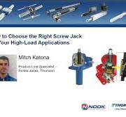 How to Choose the Right Screw Jack for Your High-Load Applications