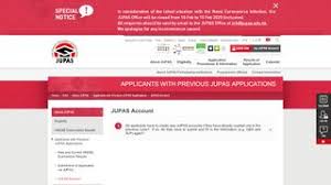 Further information on submissions and verification of acl is available on the jupas website. 2