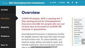 Coronavirus New York: Ny Reboots Unemployment Site To Improve Process -  Abc7 New York