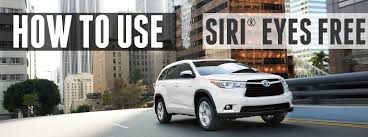 Audio output connector is dedicated for an audio output and is used to connect audio to your factory aux audio input. How To Use Siri Eyes Free In 2016 Toyota Highlander Ammaar S Toyota Vacaville