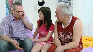 Ladies, you are naturally sweet and fresh. Two Older Men Seduce One Pretty Brunette Teen In Her Bedroom