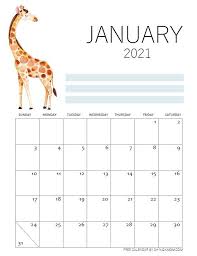 Don't forget to rate and comment if you like this worksheet. January 2021 Calendars In Pdf And Microsoft Word In 2021 Kids Calendar Calendar Printables 2021 Calendar