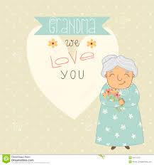 Feliz dia de las madres abuelita. Dia De Madres Feliz Tarjeta Para La Abuela Ilustracion Del Vector Ilustracion De Belleza Margarita 40612378