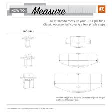Classic Accessories 58 In L X 26 In W X 48 In H Bbq Grill Cover With Coiled Grill Brush And Magnetic Led Light Included 55 306 Brush Ec The Home Depot
