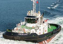 Newbuild Cabo De La Vela Departs Uzmar Shipyard Turkey Cabo De La Vela Will Join Her Sister Vessel The Media Luna In Puerto De Bolivar M Sleepboten Schepen