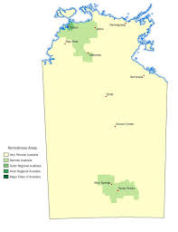 The northern territory is an australian territory in the central and central northern regions of australia. Remoteness Areas Of The Northern Territory Northern Territory Australia Map Northern